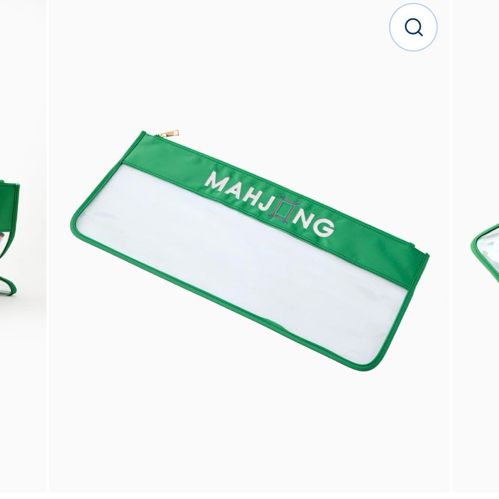 Oh My Mahjong - Green Mahjong Tile Organizer